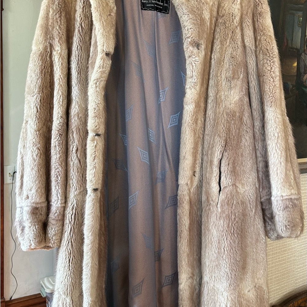 Luxurious Cream Teddy Jacket,Vintage